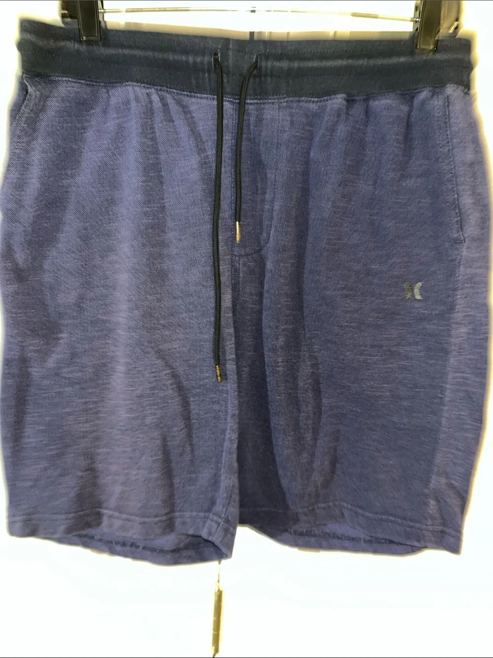 Terry cloth men’s Casual navy Blue Hurley Beach Bum Board Surfer Surf Shorts M
